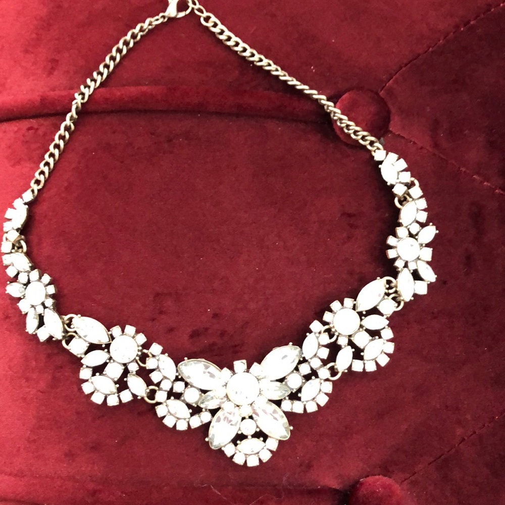 Fancy costume jewelry necklace